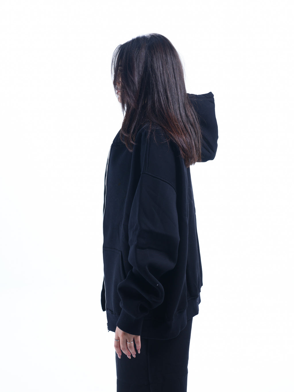 Pledges Black Zip-Up Jacket