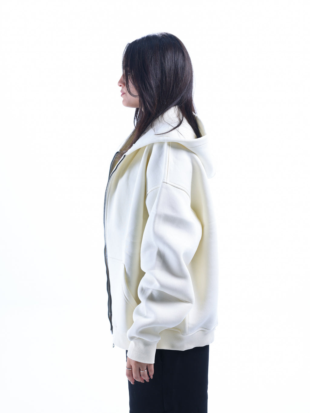Pledges Cream Zip-Up Jacket