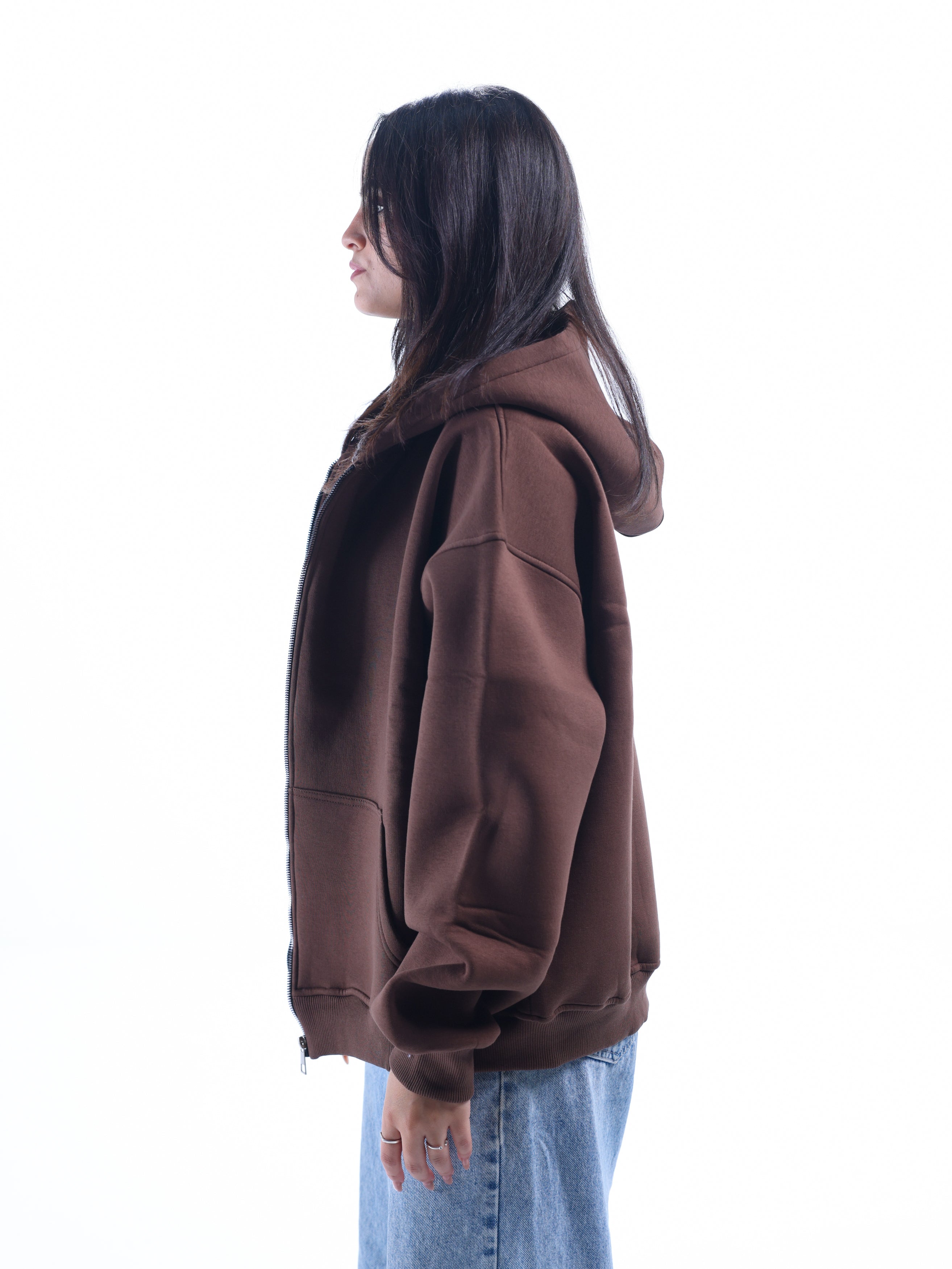 Pledges Brown Zip-Up Jacket