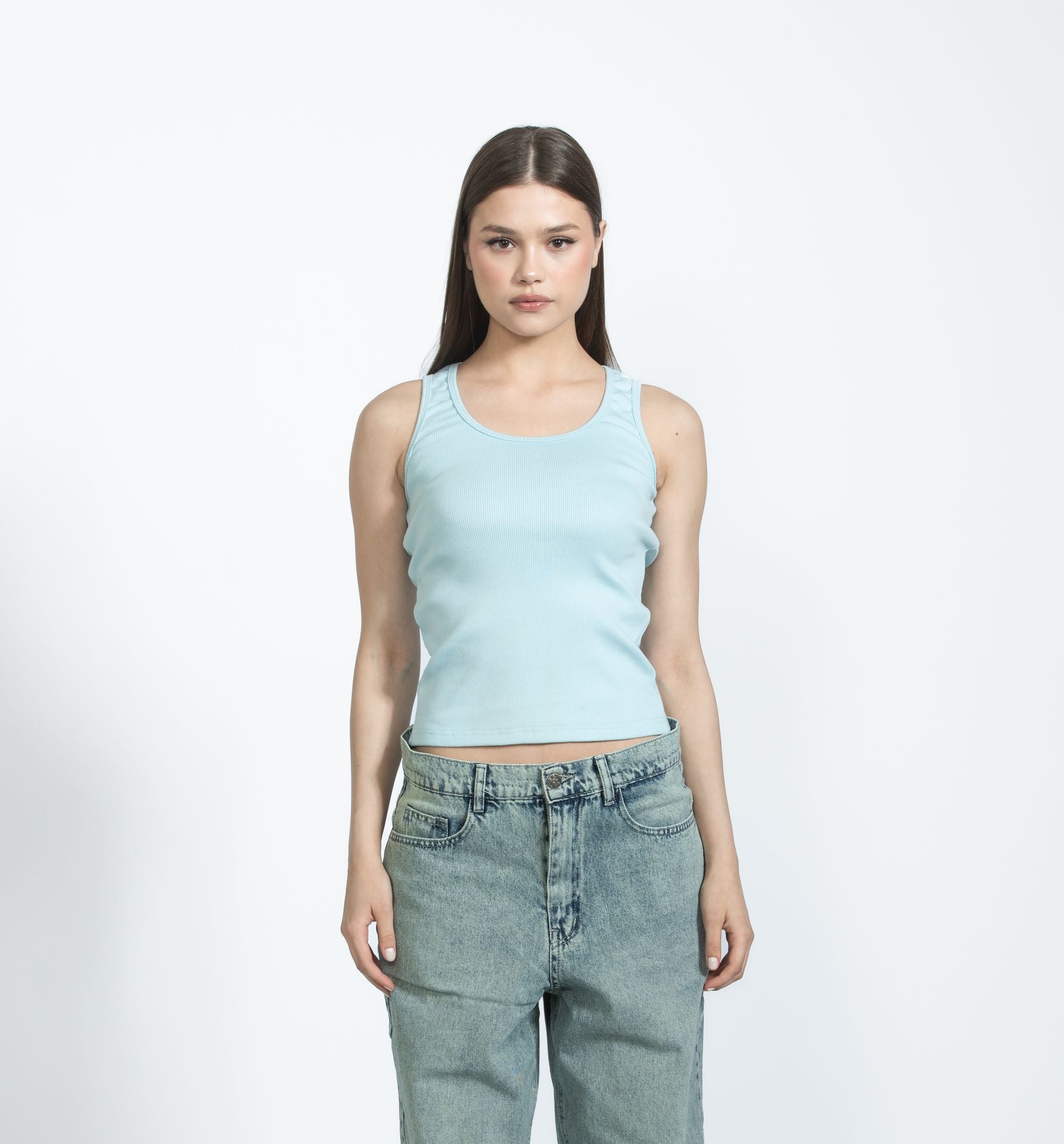 Pledges Baby Blue Tank Top