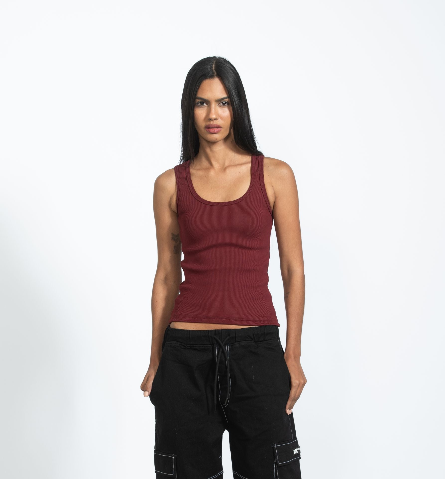 Pledges Burgundy Tank Top