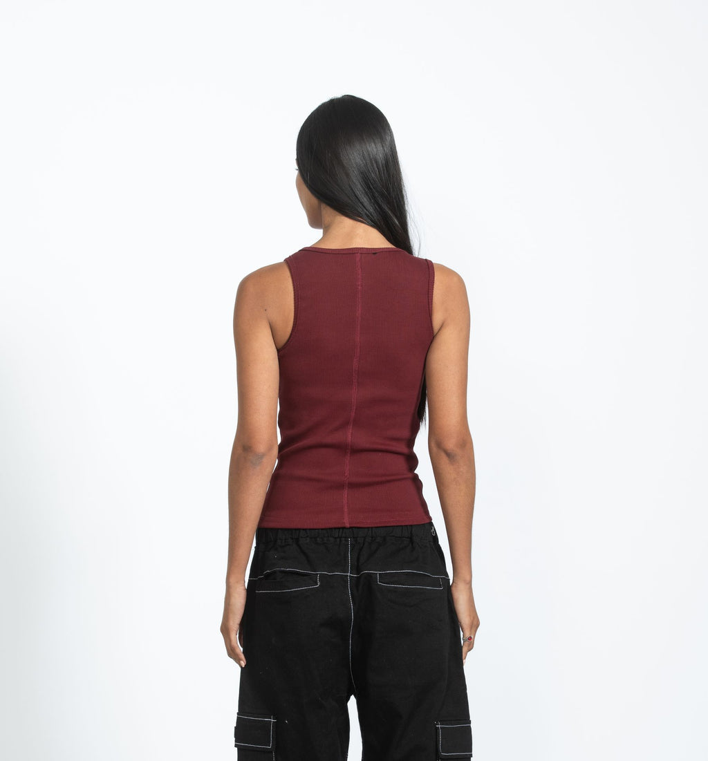 Pledges Burgundy Tank Top