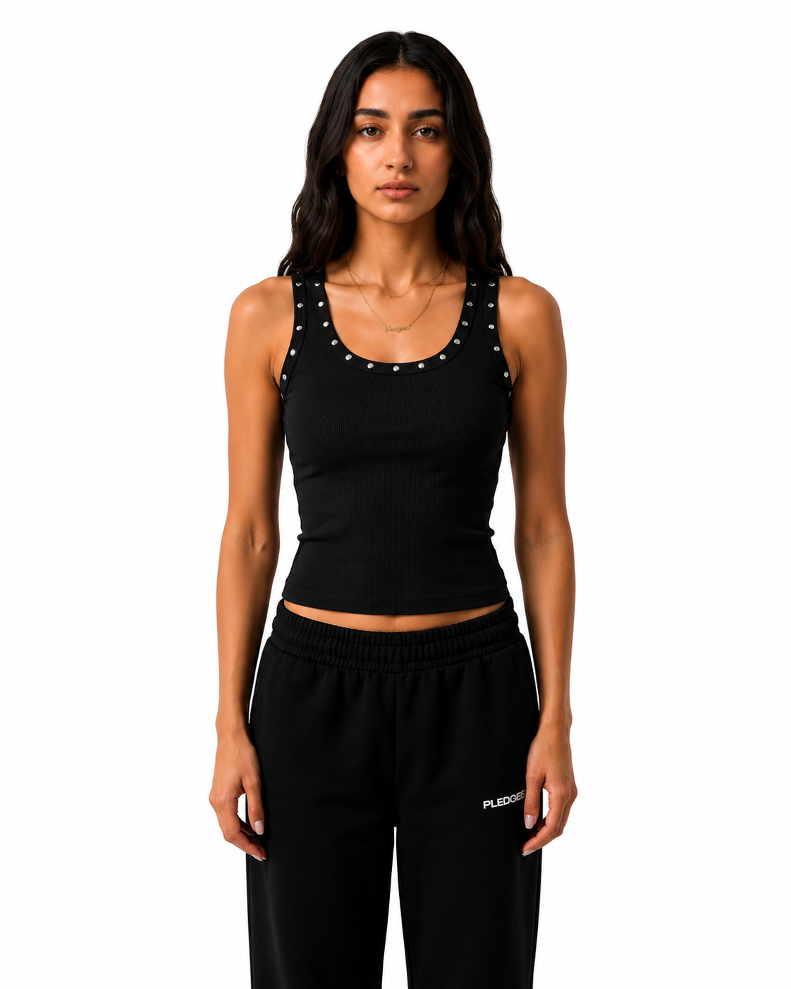 Studded Tank Top