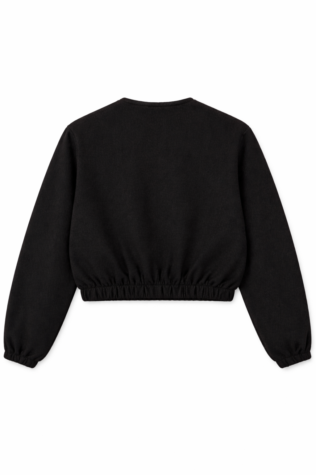 Pledges Women Black Wool Cropped Jacket