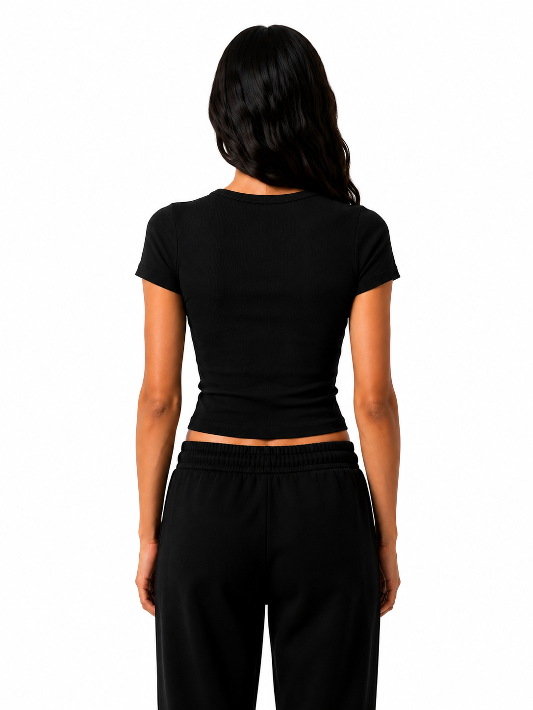 Studded Short Sleeve Top