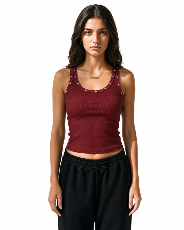 Studded Tank Top