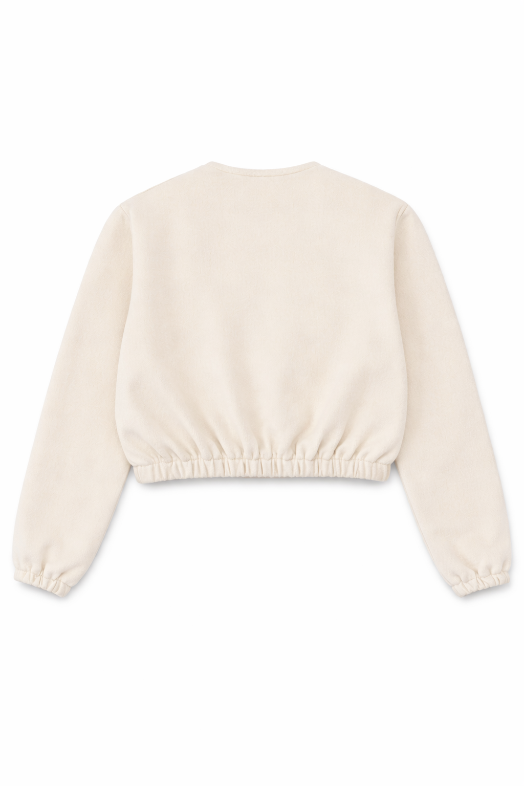 Pledges Women Cream Wool Cropped Jacket